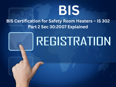 BIS Certification for Safety Room Heaters